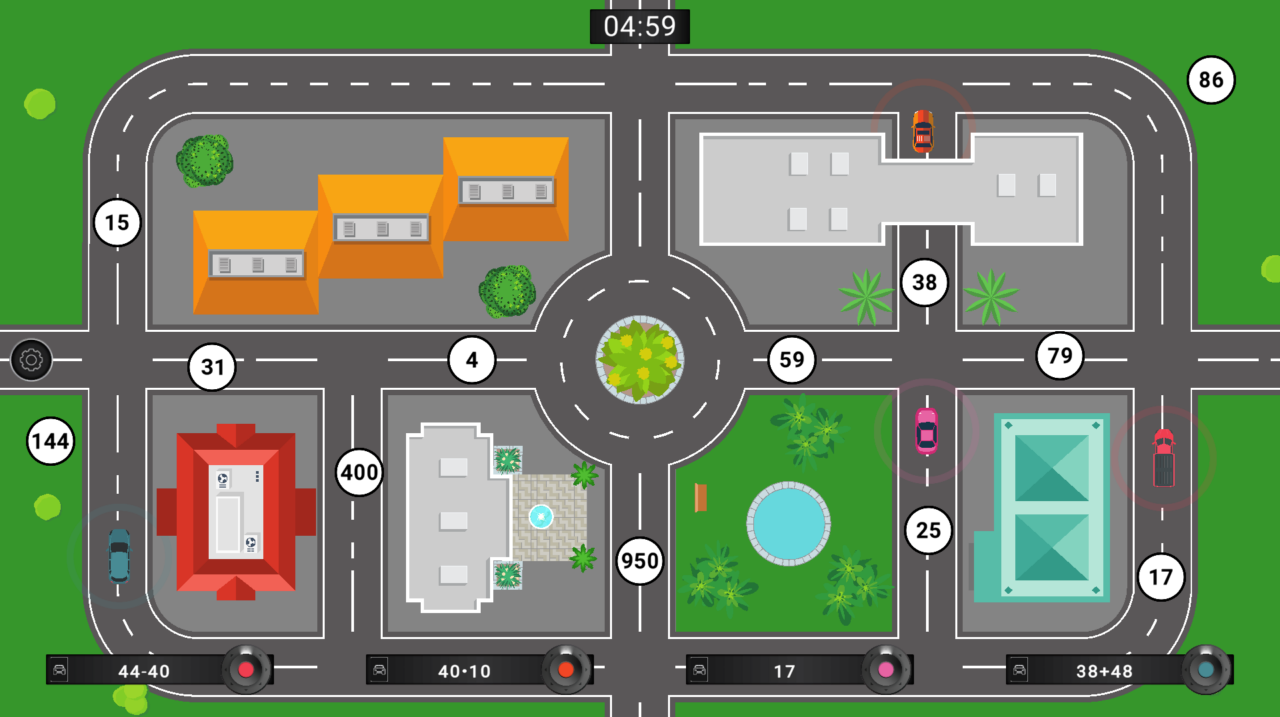 Road Blocks Math Game Maths Race - EduBoard